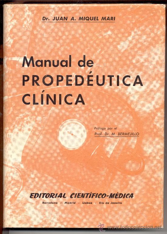 MANUAL DE PROPEDÉUTICA CLÍNICA