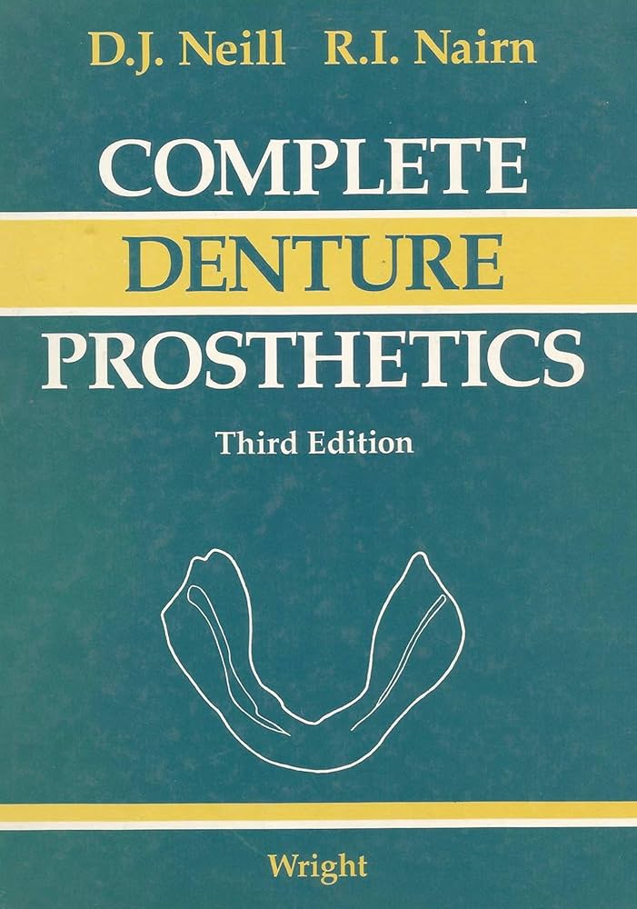 COMPLETE DENTURE PROSTHETICS 3º EDITION