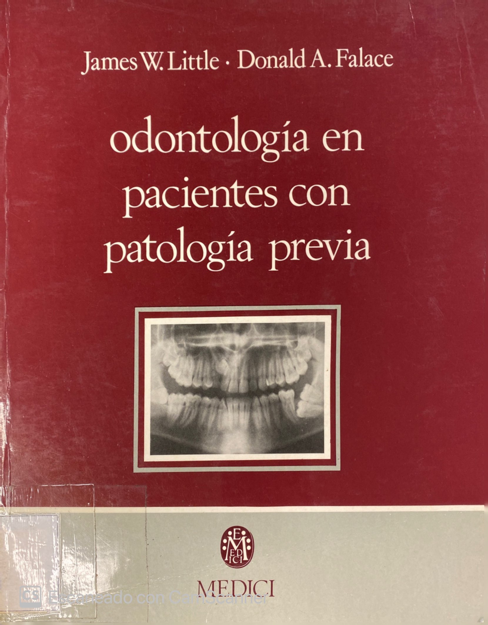 ODONTOLOGÍA EN PACIENTES CON PATOLOGÍA PREVIA
