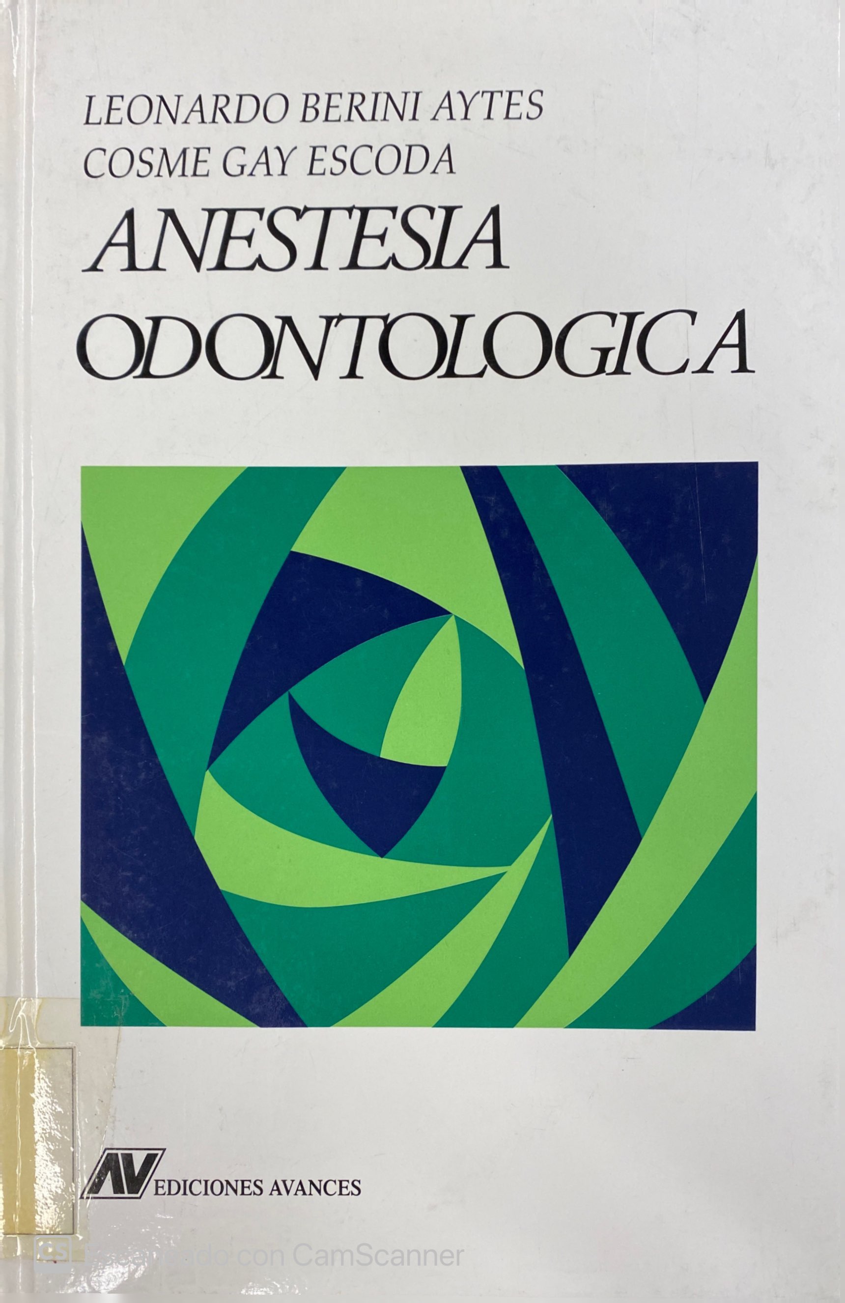 ANESTESIA ODONTOLÓGICA