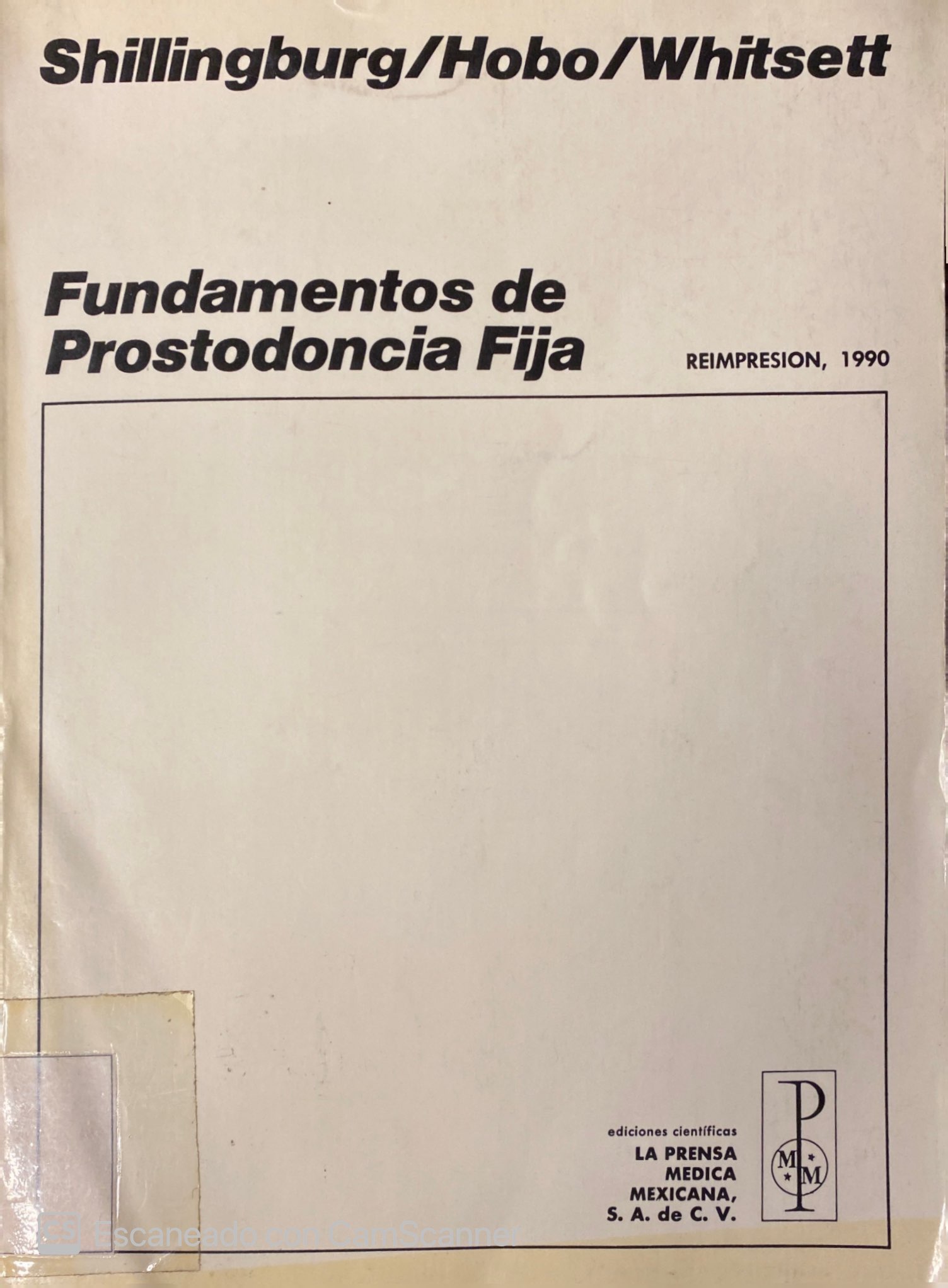 FUNDAMENTOS DE PROSTODONCIA FIJA