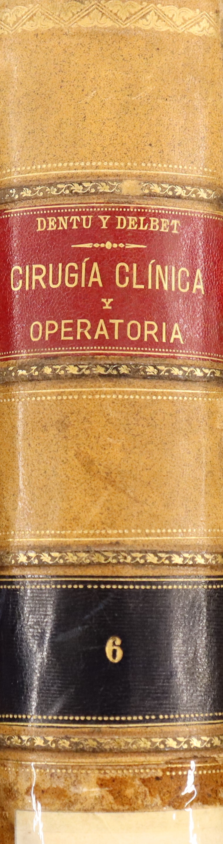 TRATADO DE CIRUGÍA CLÍNICA Y OPERATORIA. TOMO SEXTO: BOCA, FARINGE, ESÓFAGO, LARINGE, TRÁQUEA, CUERPO TIROIDES, CUELLO Y PECHO.