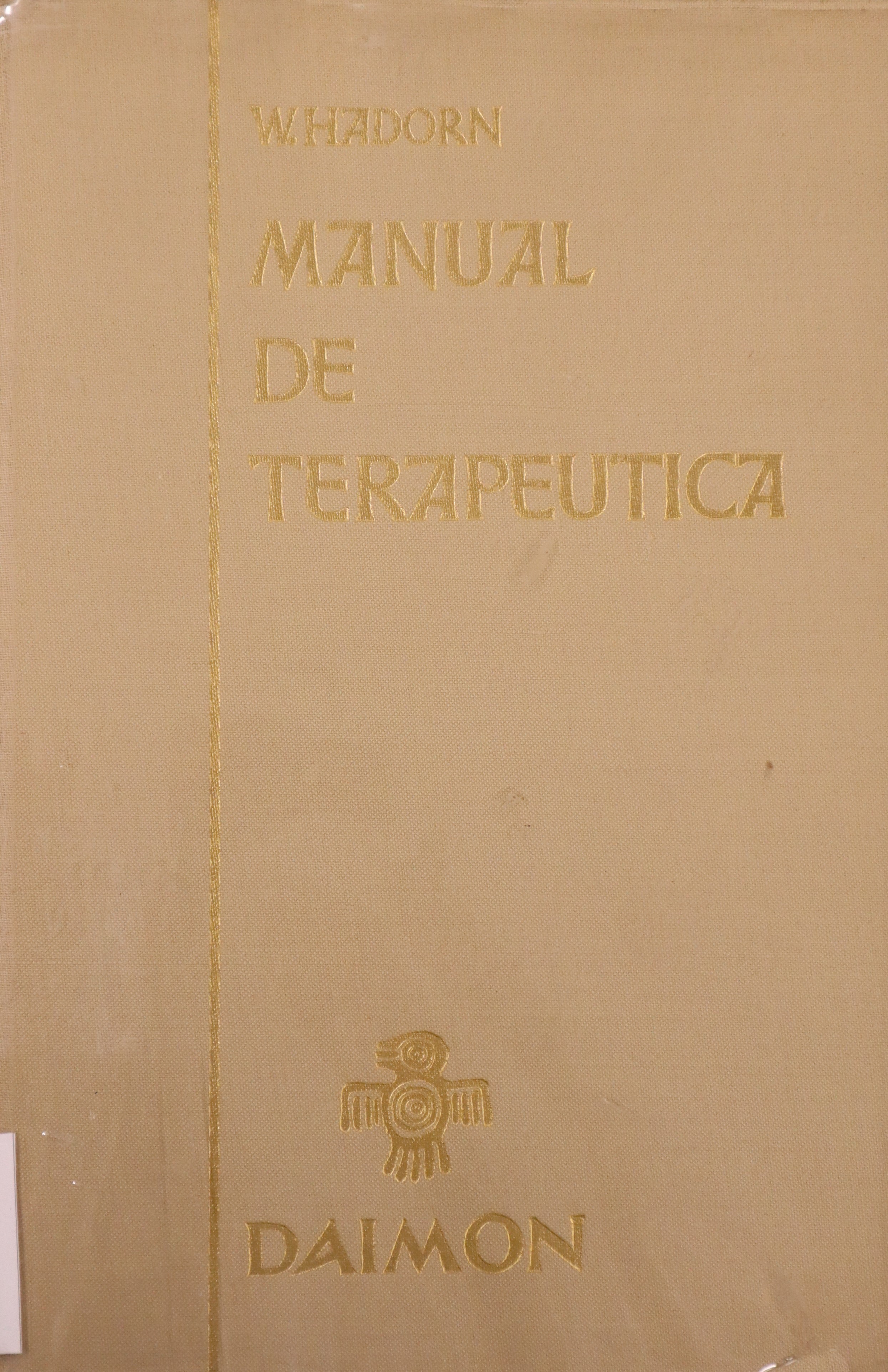 MANUAL DE TERAPÉUTICA