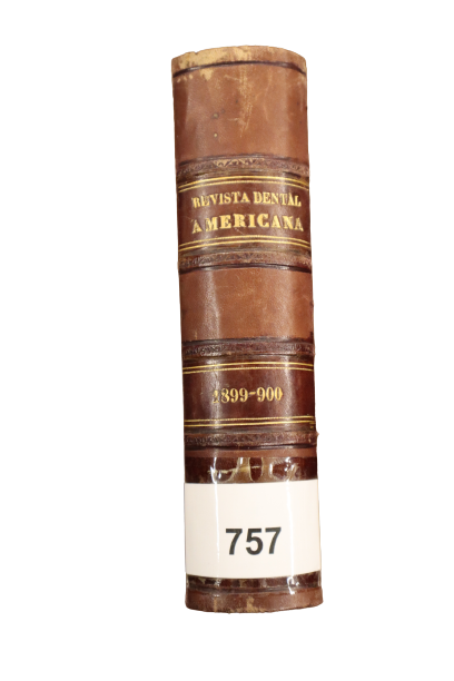LA REVISTA DENTAL AMERICANA. TOMOS VII Y VIII (1899-1900)