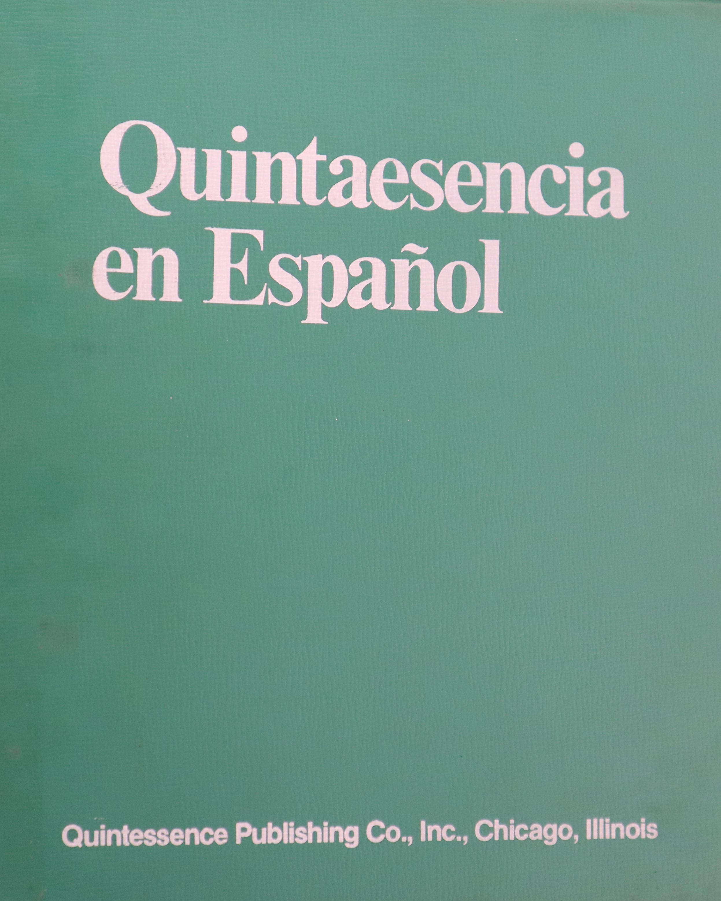 QUINTAESENCIA EN ESPAÑOL