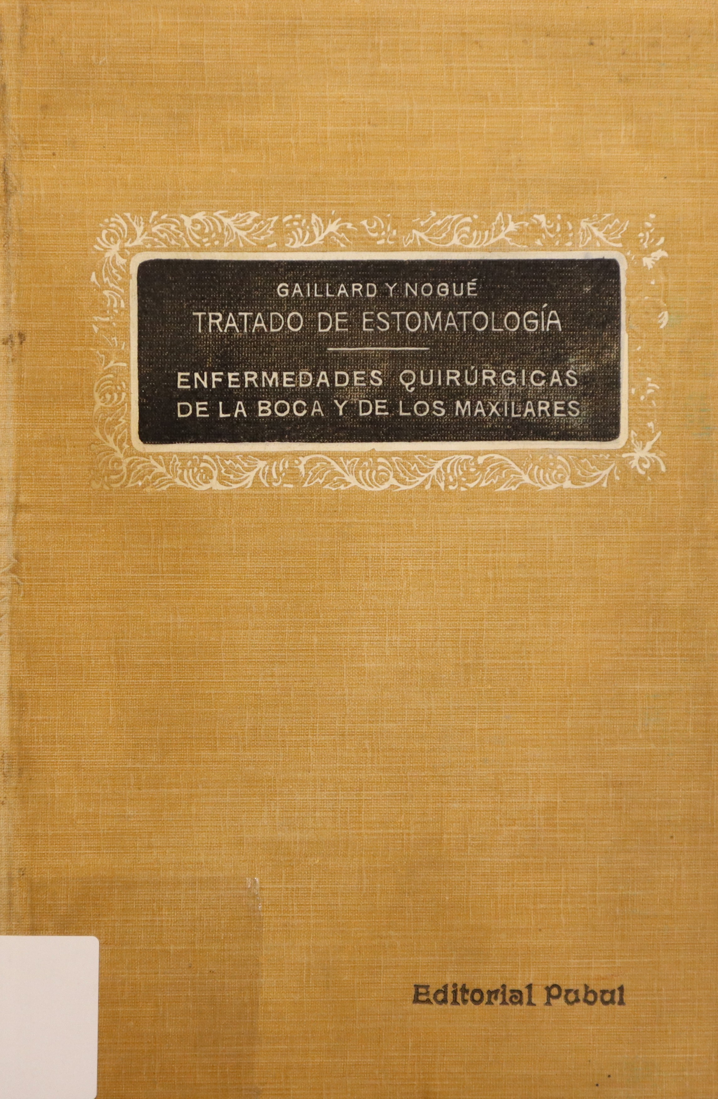 TRATADO DE ESTOMATOLOGÍA VIII: ENFERMEDADES QUIRÚRGICAS DE LA BOCA Y DE LOS MAXILARES