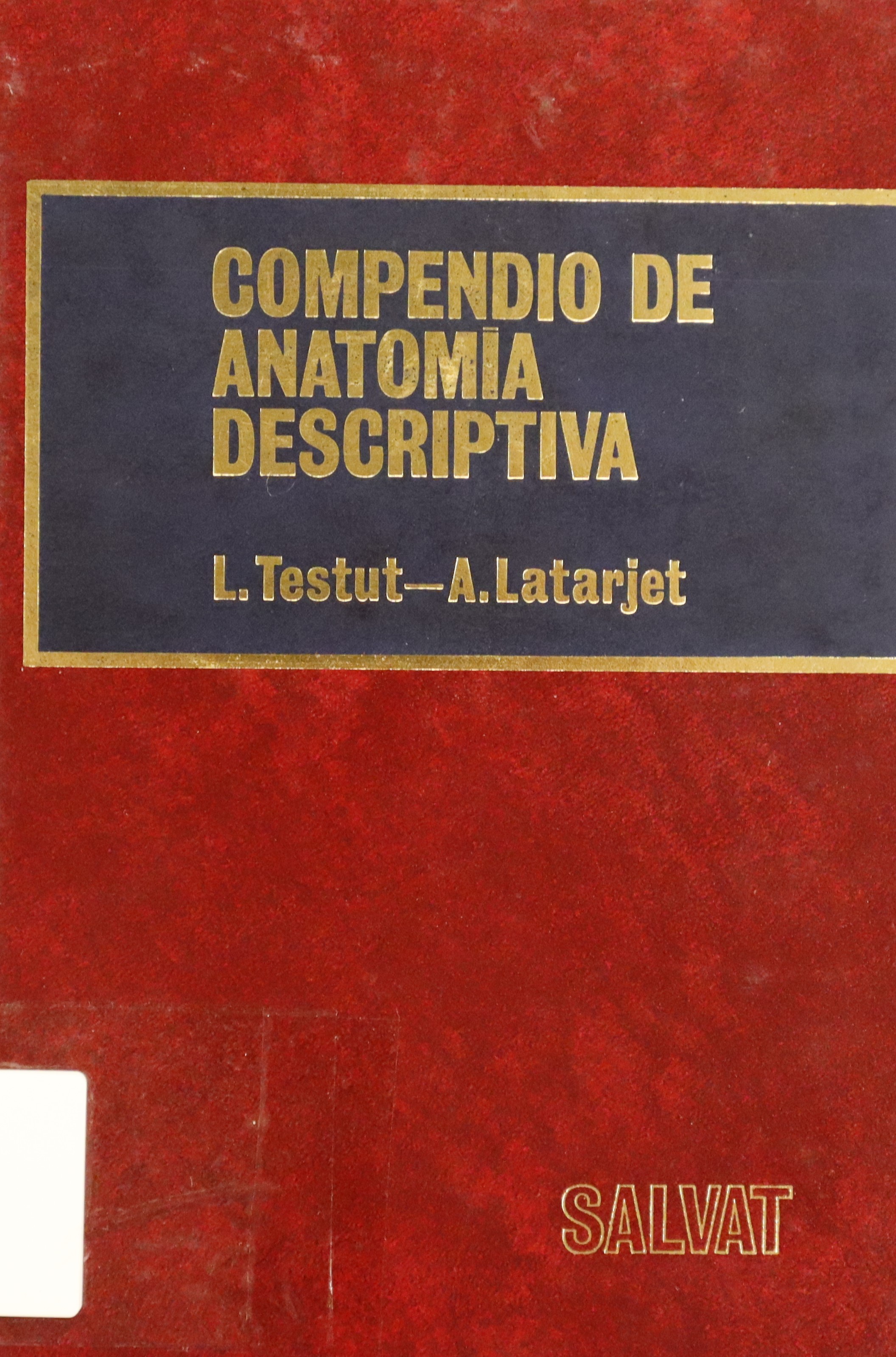 COMPENDIO DE ANATOMÍA DESCRIPTIVA