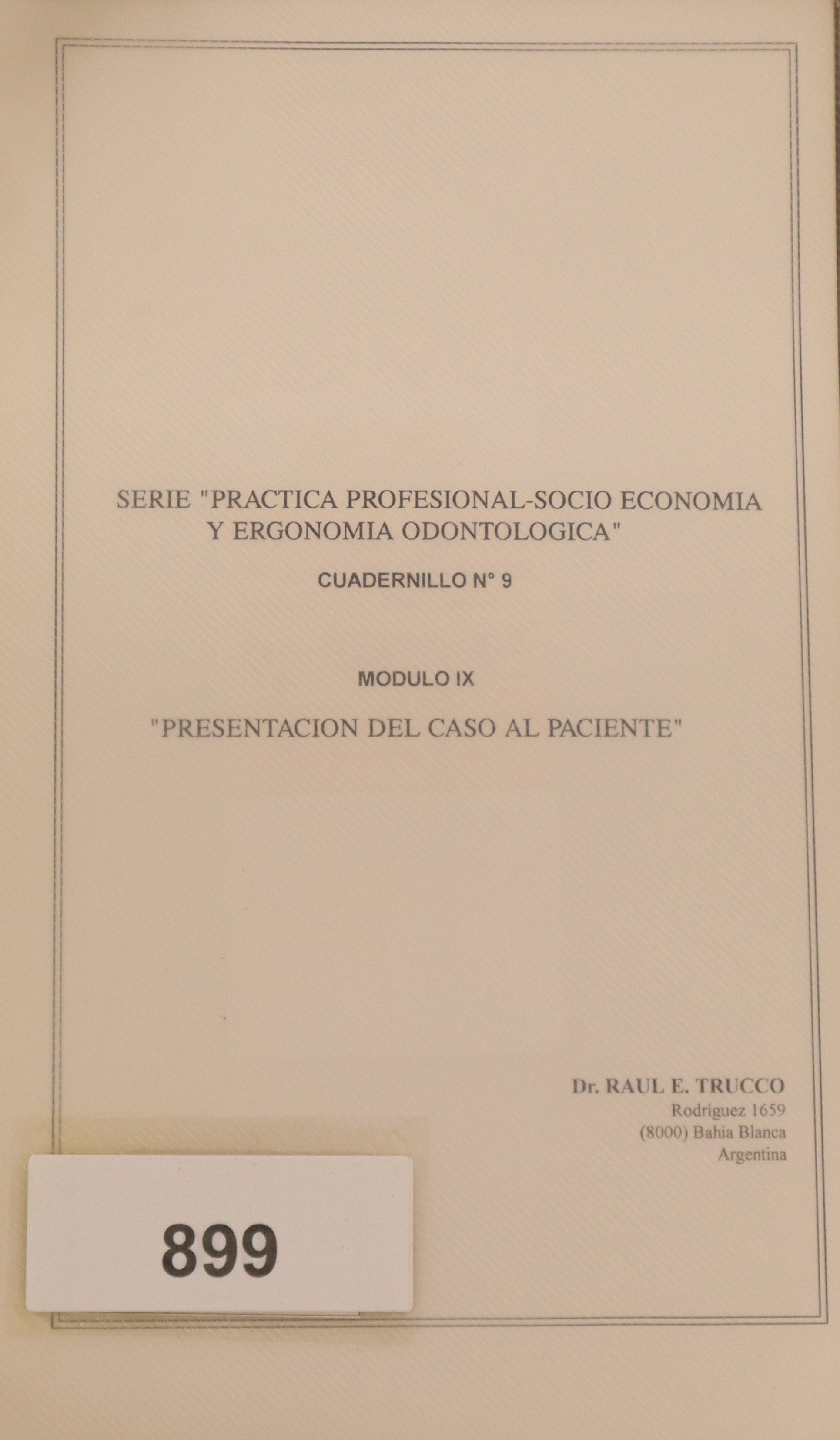 SERIE 