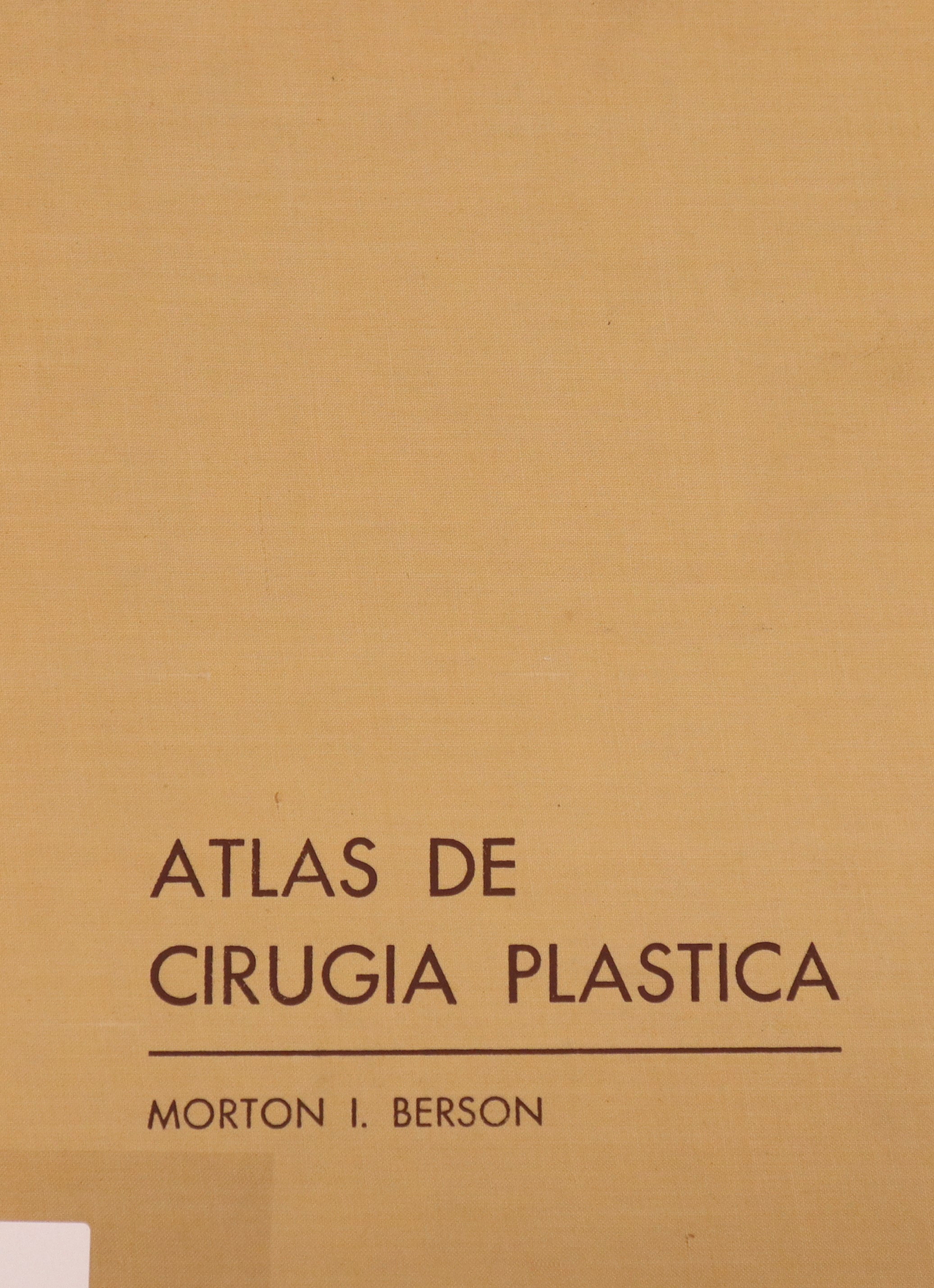 ATLAS DE CIRUGÍA PLÁSTICA