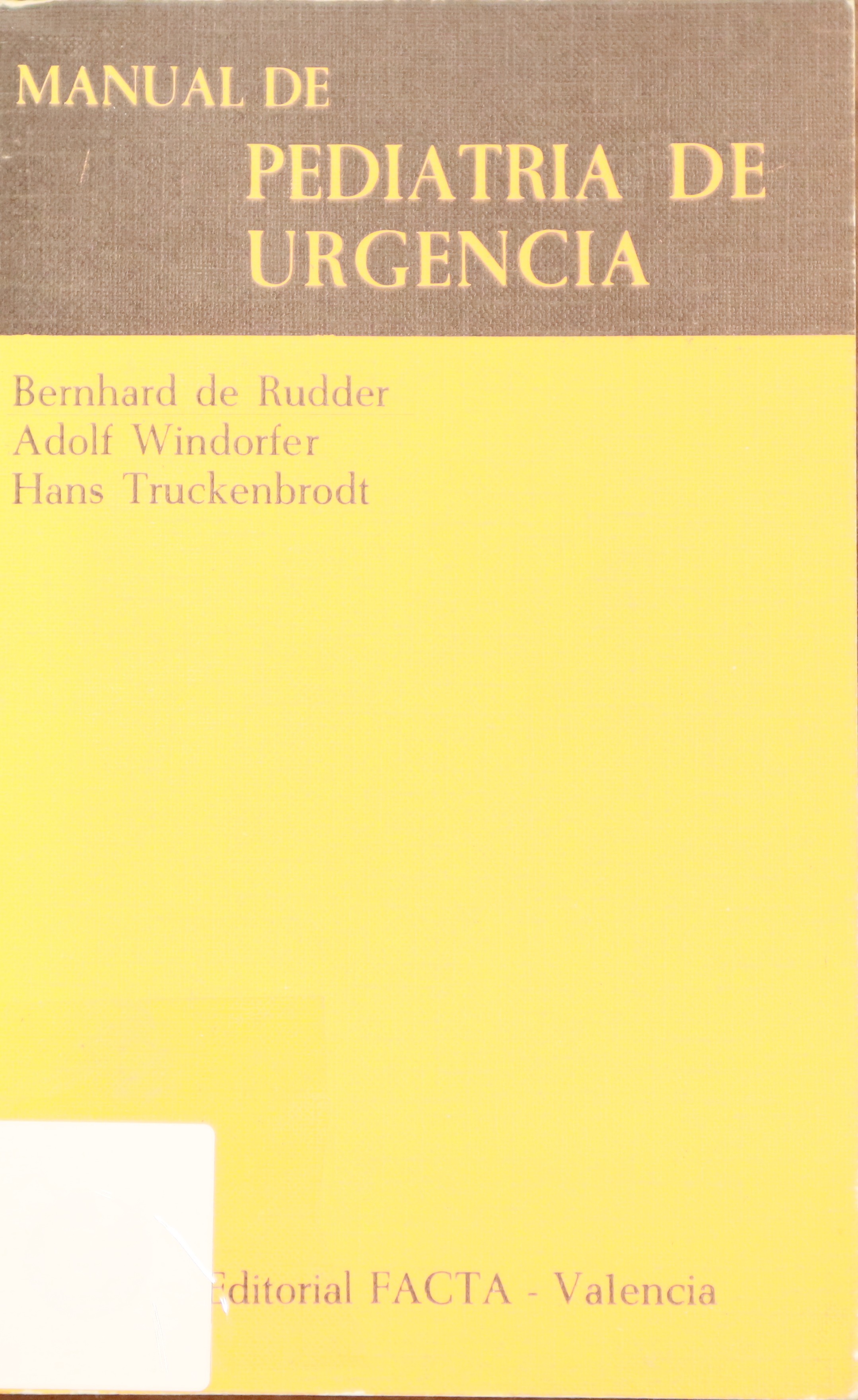 MANUAL DE PEDIATRÍA DE URGENCIA