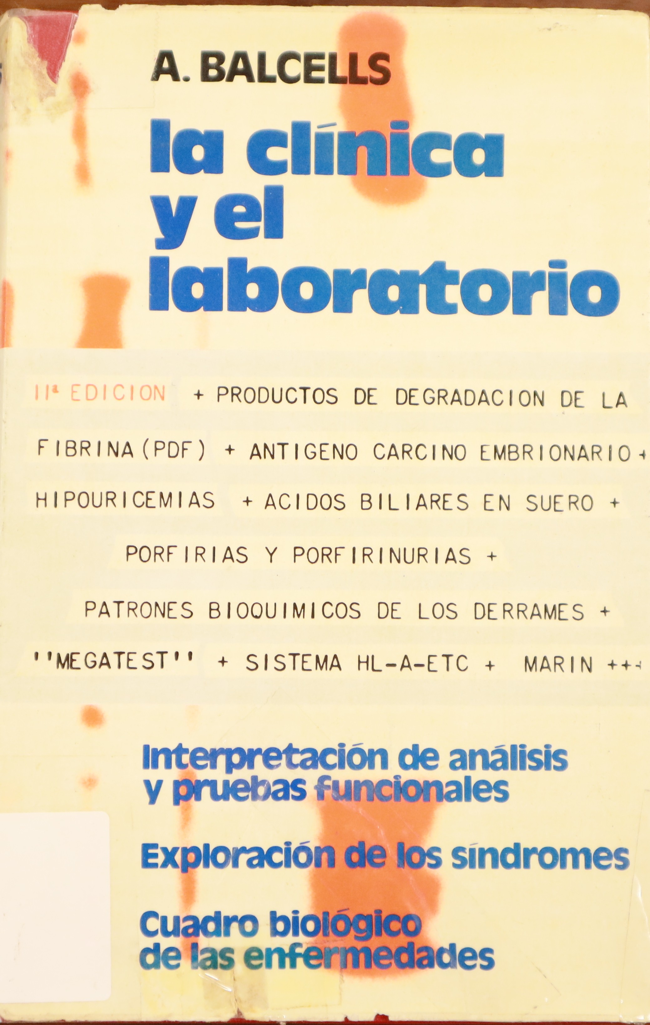 LA CLÍNICA Y EL LABORATORIO 11º EDICIÓN