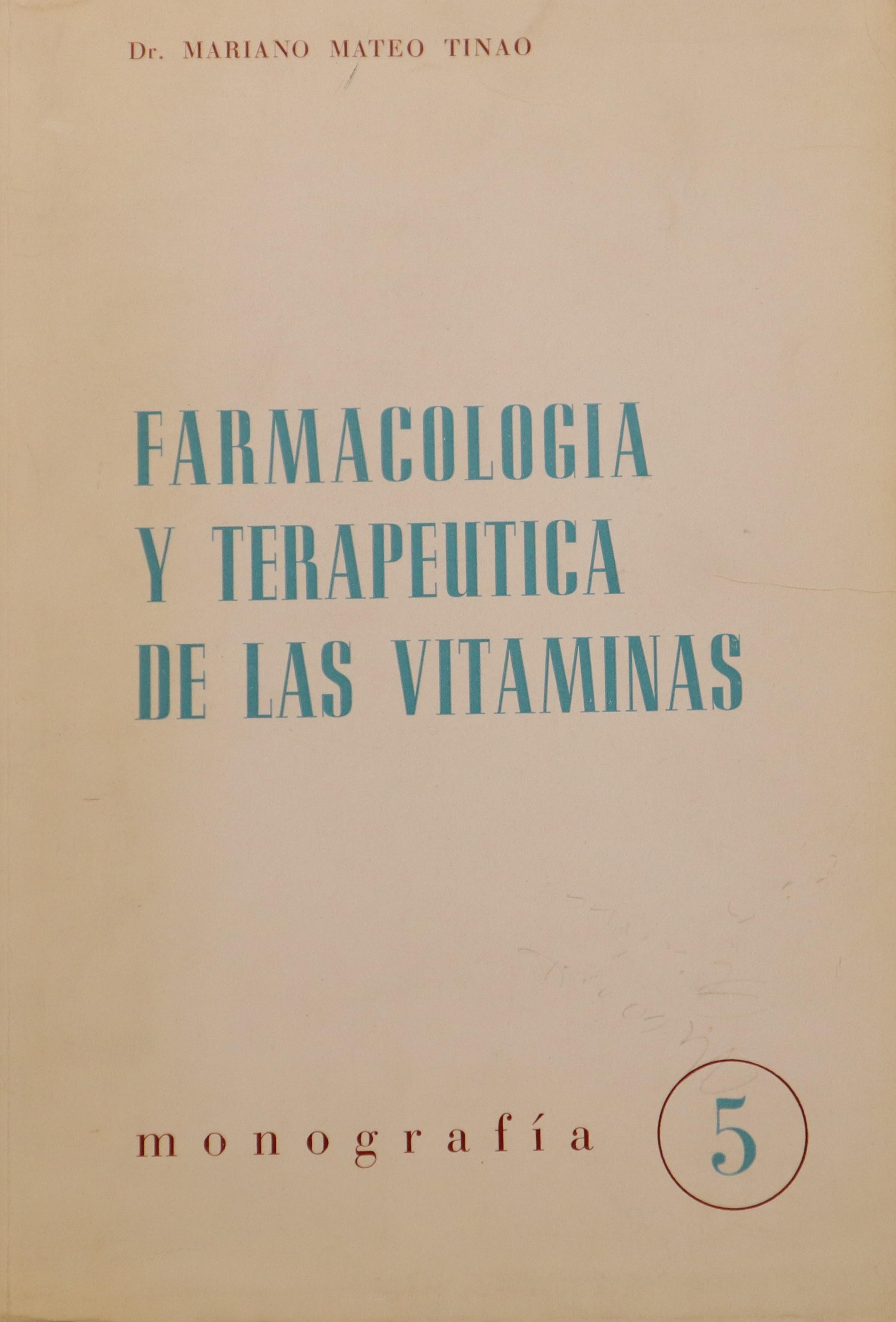 FARMACOLOGÍA Y TERAPÉUTICA DE LAS VITAMINAS